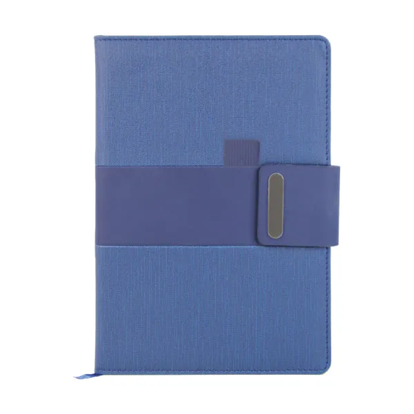 AMIN 05 - A5 Office & Business Notebook with High-Quality Pen Loop