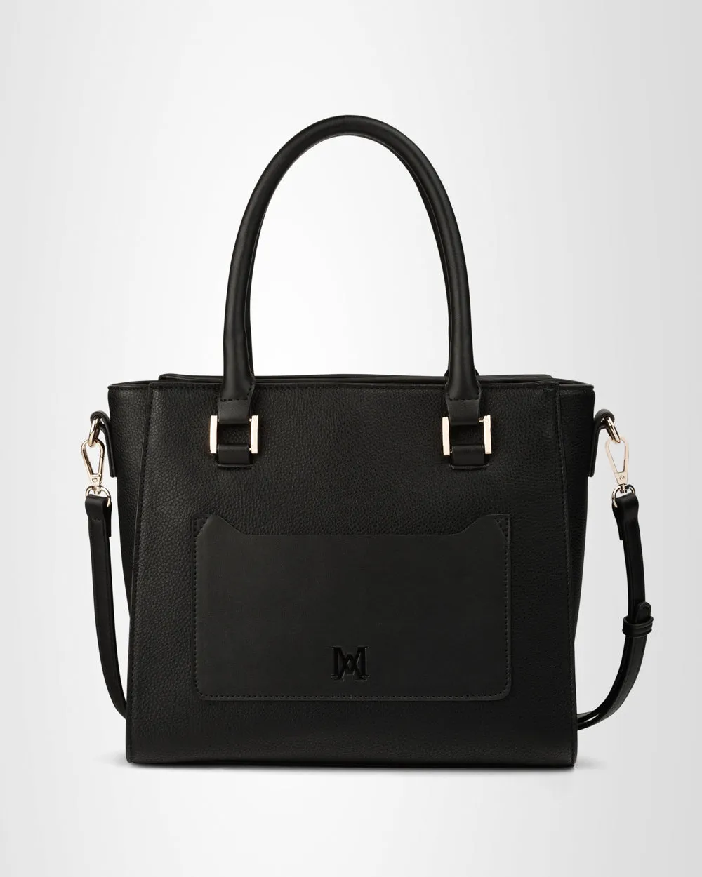 Angie Medium 3 Compartment Satchel Bag   Stripe Bag Strap