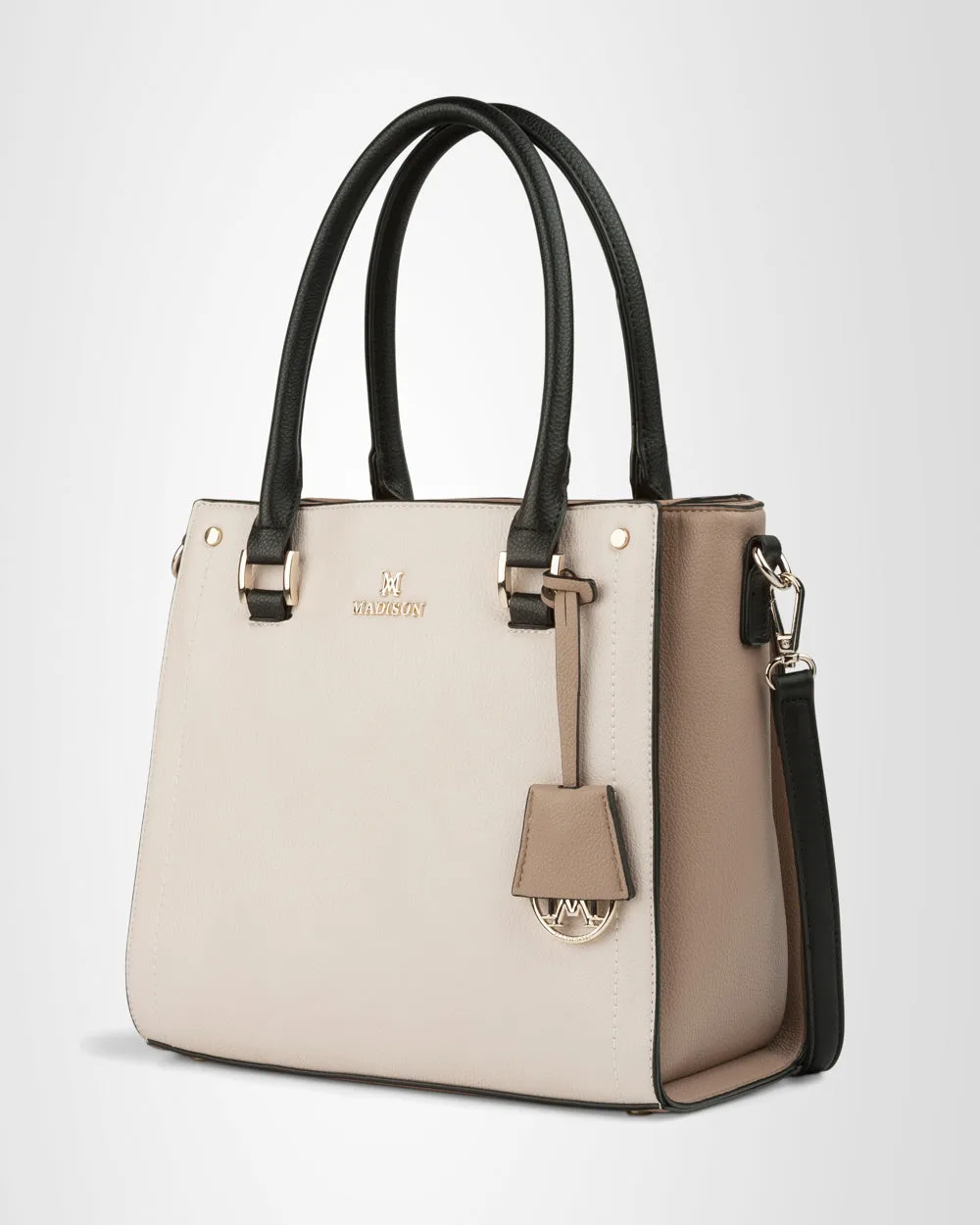 Angie Medium 3 Compartment Satchel Bag
