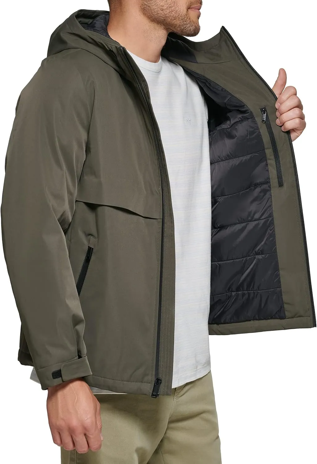 Dockers Men's Flex Tech Filled Storm Jacket