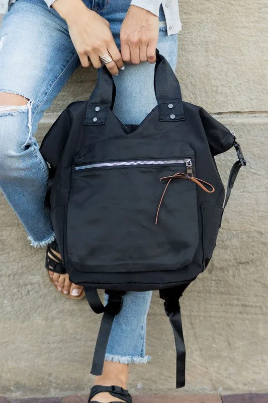 Everyday Easy Nylon Bag Handbag Tote Backpack