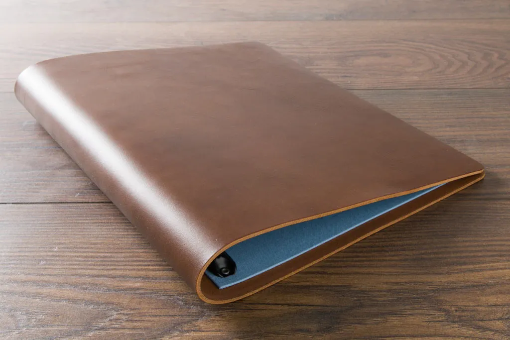 Leather Vehicle Document Ring Binder