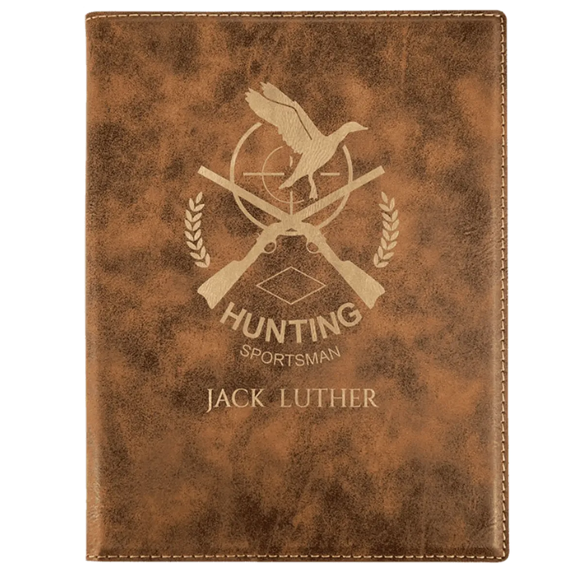 Leatherette Small Portfolio with Notepad (7 x 9)