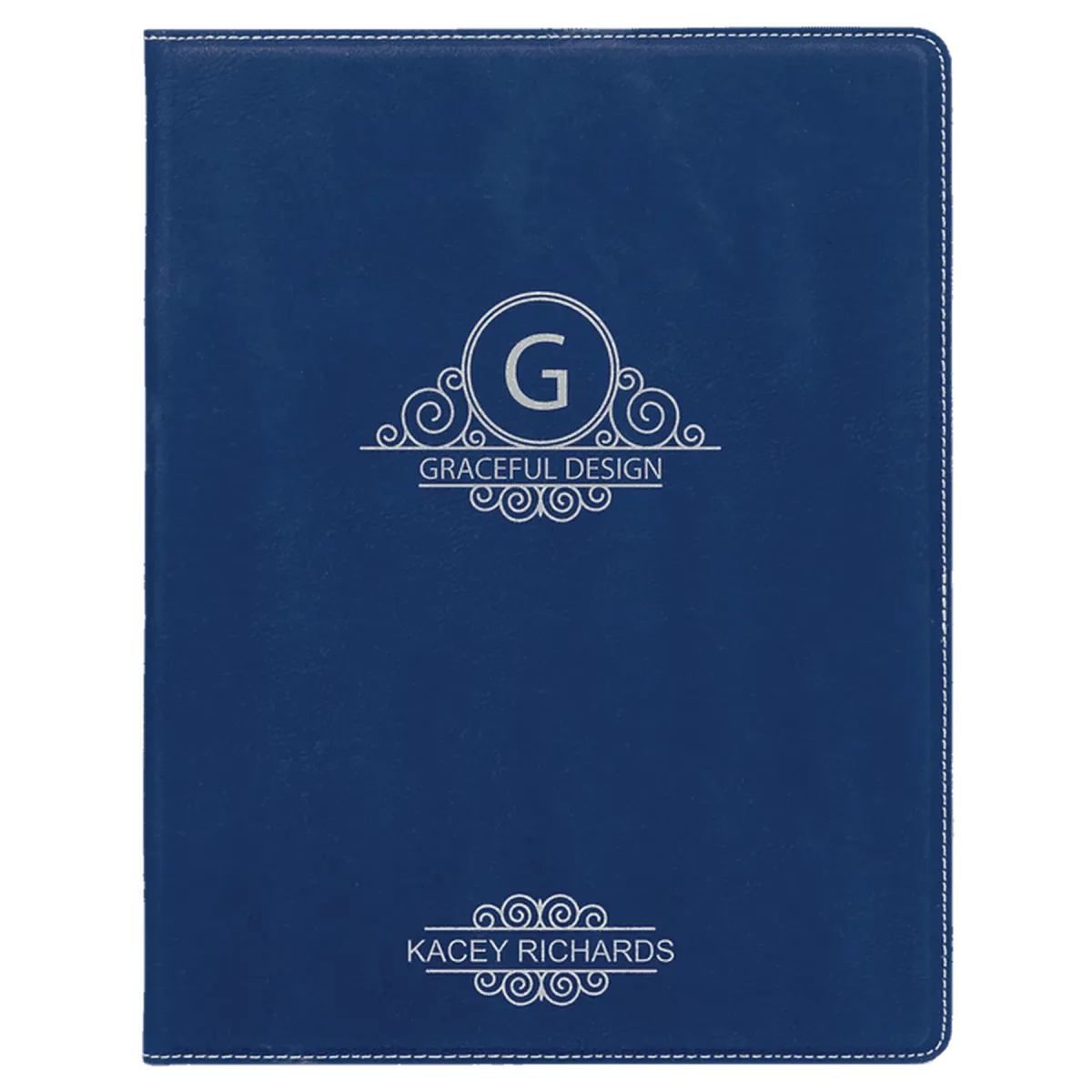 Leatherette Small Portfolio with Notepad (7 x 9)