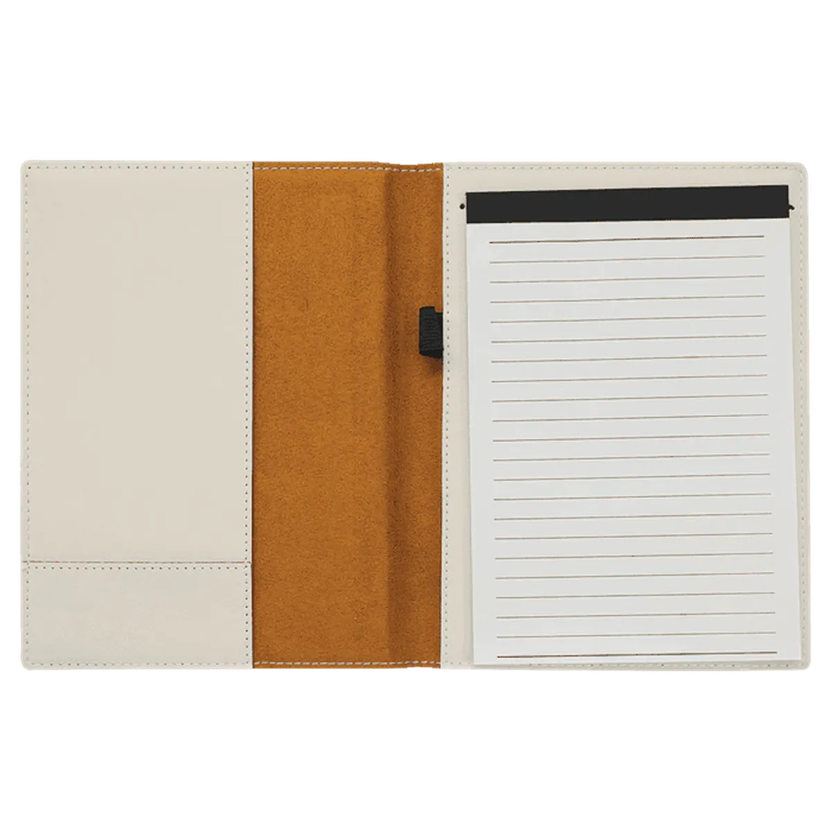 Leatherette Small Portfolio with Notepad (7 x 9)