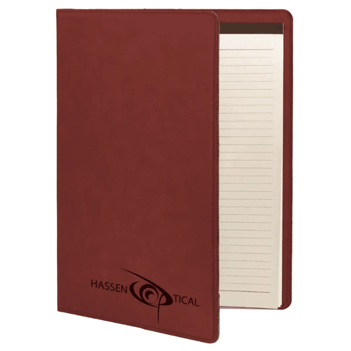 Leatherette Small Portfolio with Notepad (7 x 9)