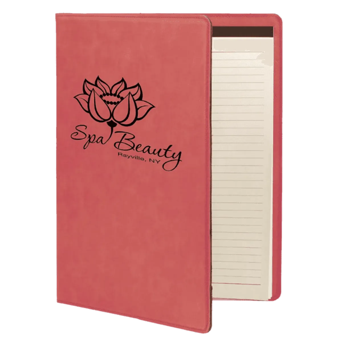 Leatherette Small Portfolio with Notepad (7 x 9)