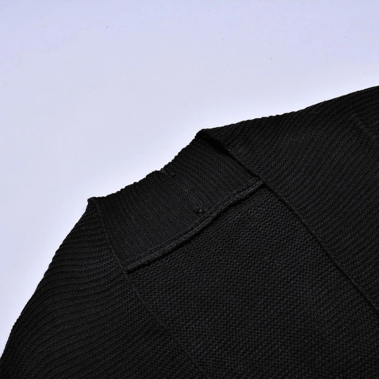 Men's Autumn Long Sleeved Mixed Color Knitted Pocket Cardigan Windbreaker Sweater Basics Sweater Men Men's Leather Jackets