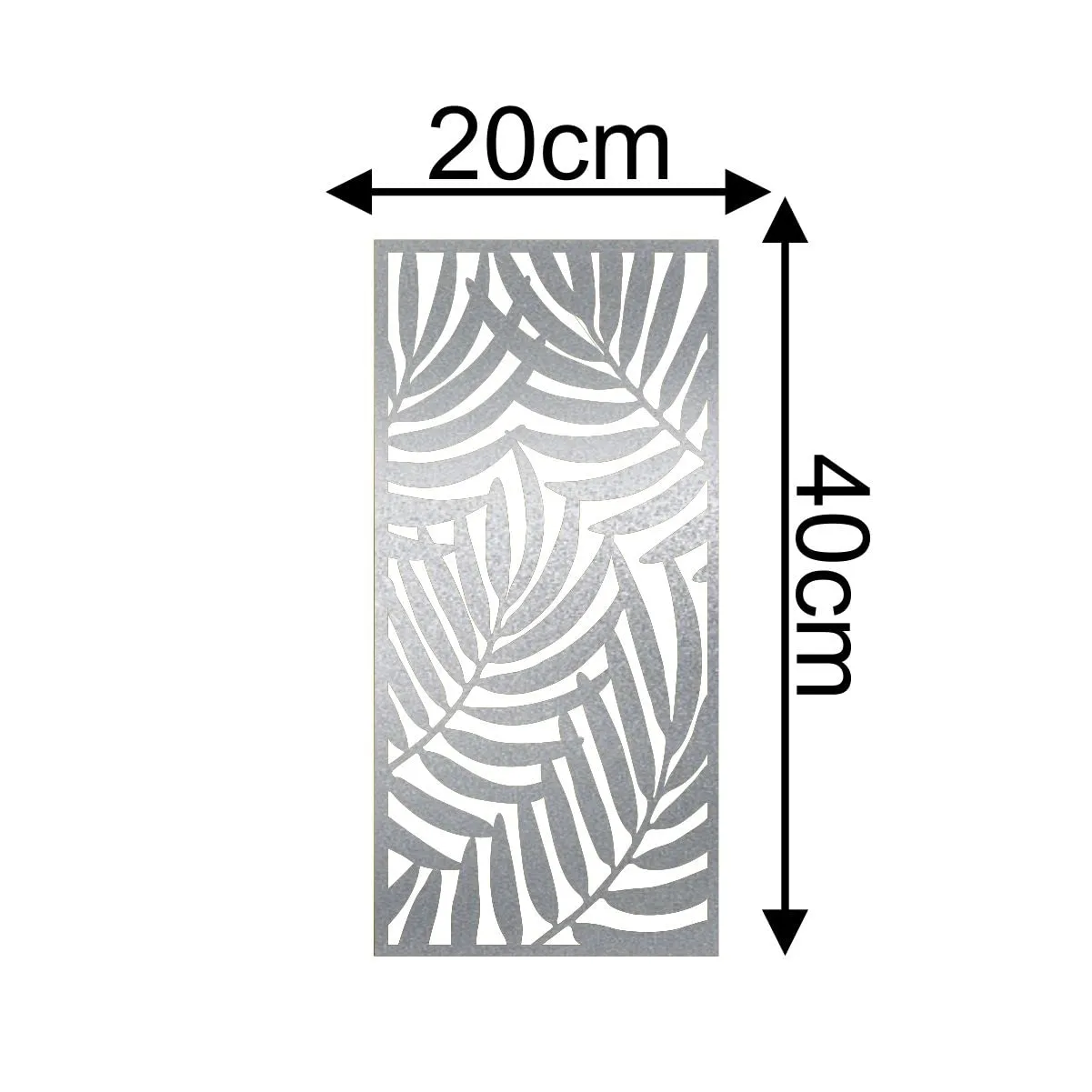 Rawpockets Silver Lasercut Multiple Leaves Frame 3D Acrylic Self Adhesive Mirror Sticker