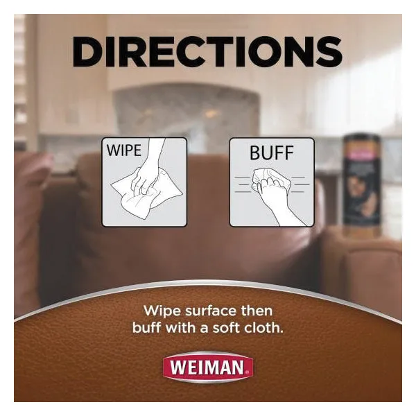 WEIMAN® 91 Leather Wipes