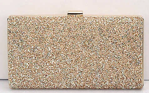 Women Clutch Diamond Sequin Crystal Day Purse Small Hand Bag